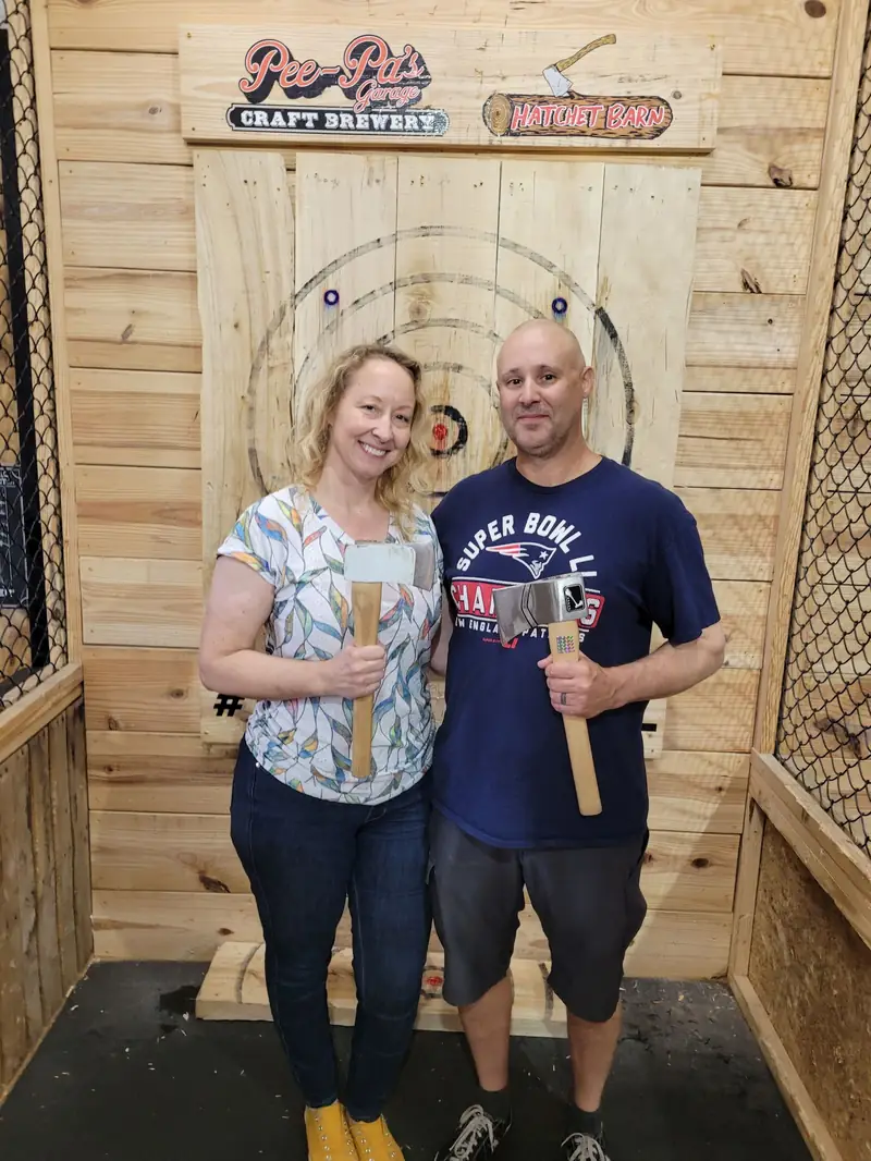 Date night at Pee-Pa's Hatchet Barn